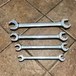 Craftsman Standard Quick Action Open End Wrenches 