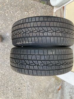 Set of 2 Used All-Season Tires