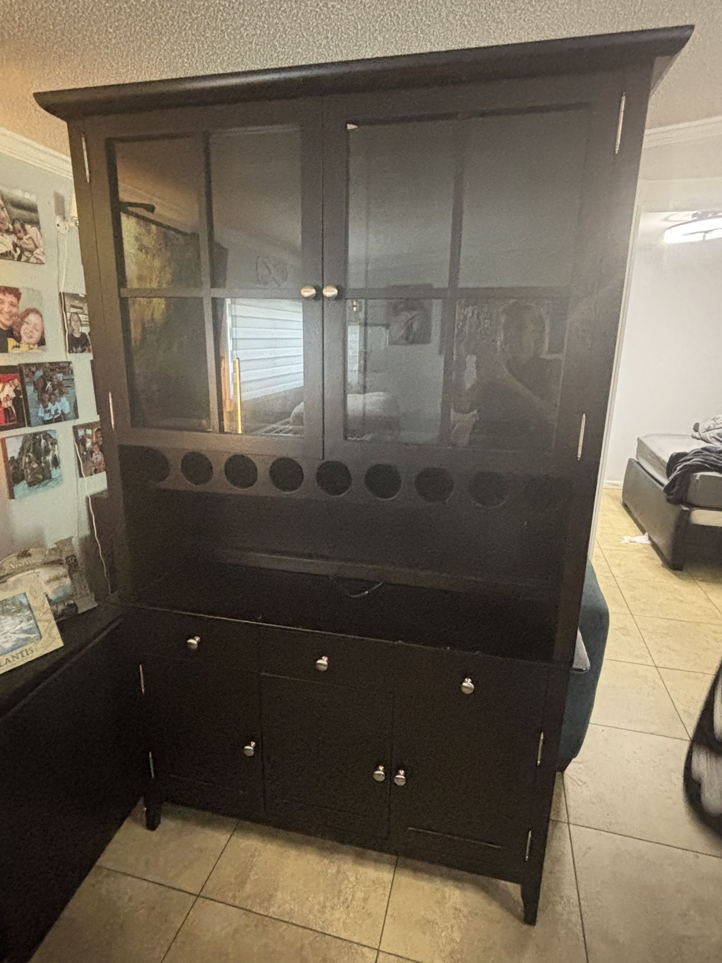 China Cabinet With Storage