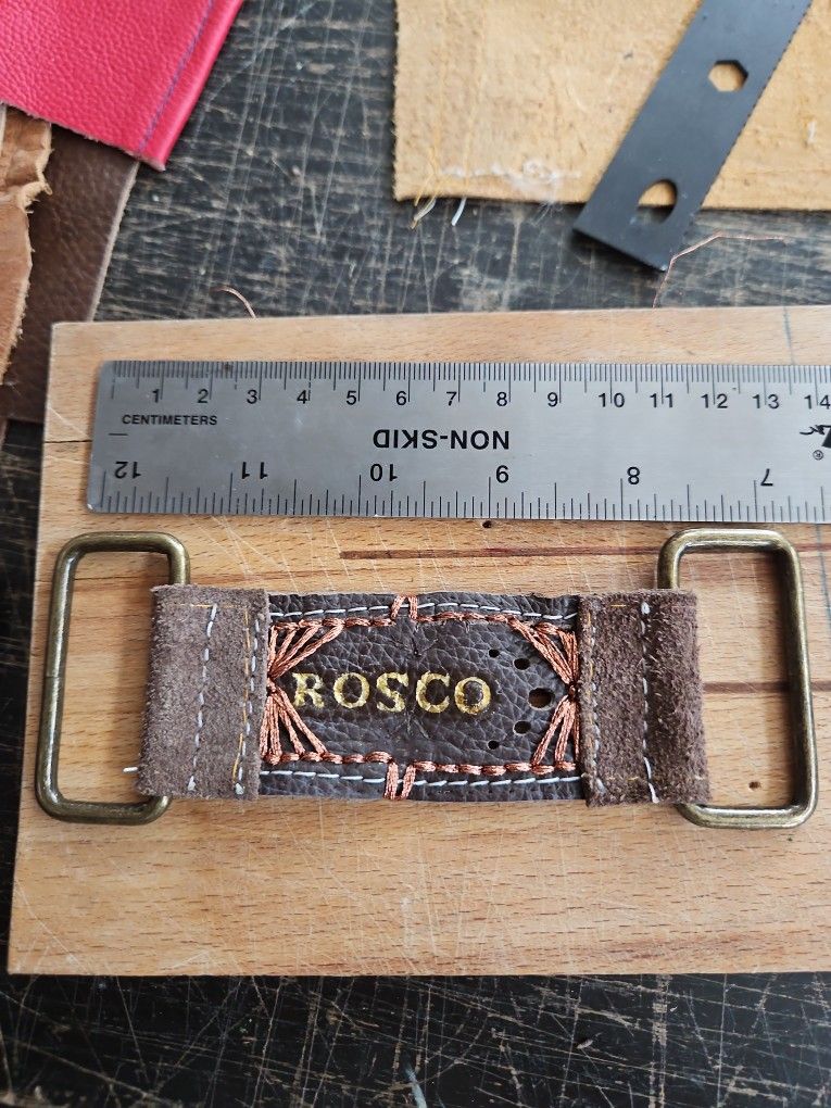 Dog Tag Heavy Dutty Leather