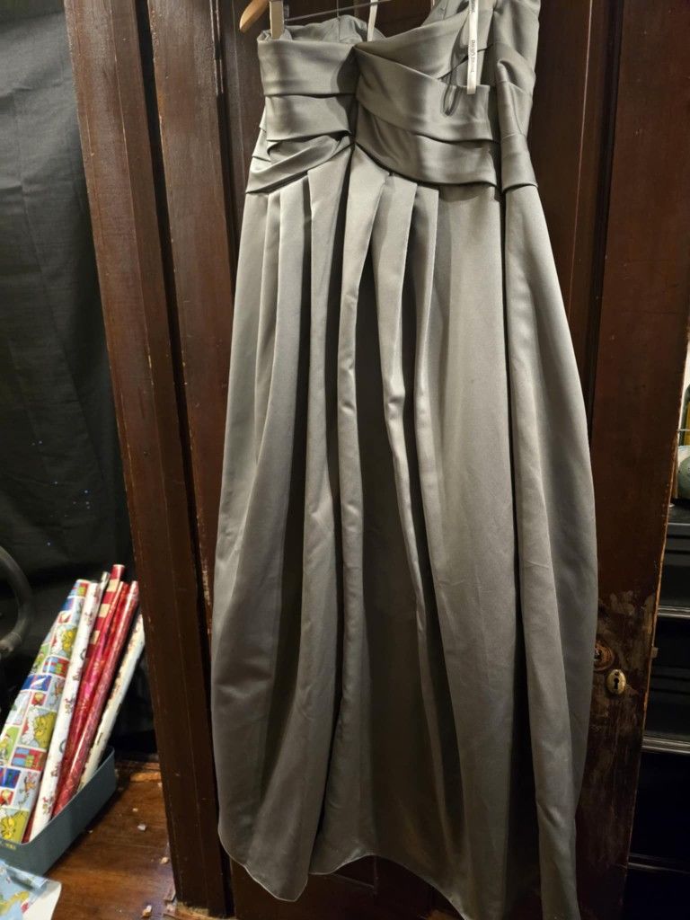 David bridal brides made dress