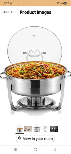 Kook Stainless Steel Round Chafing