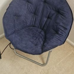 Blue Saucer CHAIR LIKE NEW
