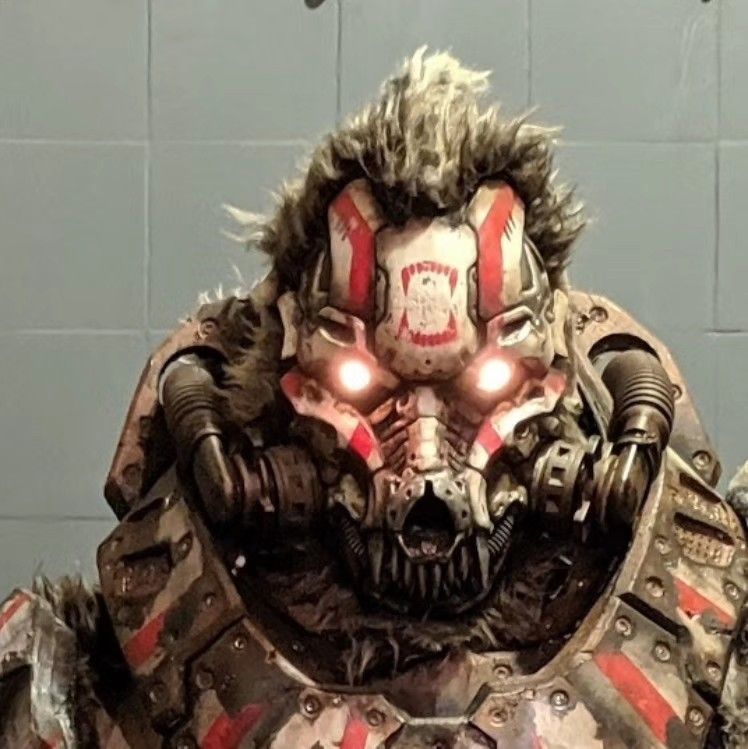Cyberpunk Wolf Mask