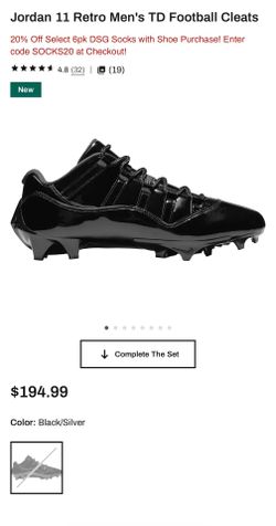 Jordan 11 Retro Men's TD Football Cleats