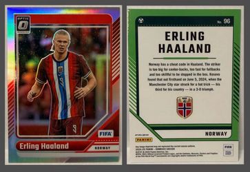 Erling Haaland • 2024-25 Donruss Optic Silver
