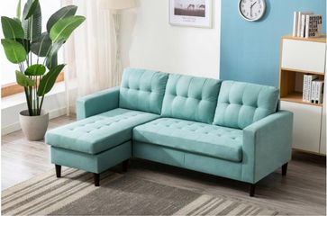 New Teal Sectional Sofa