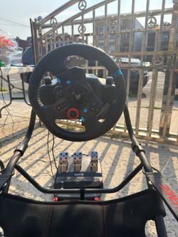 Logitech 29 racing wheel with playseat challenge seat for ps5/pc