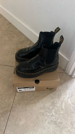 Polished Smooth Dr. Martens Quad Retro Black
