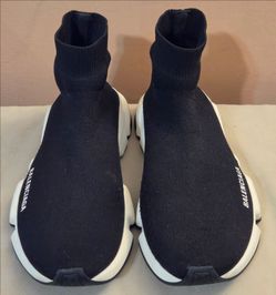Balenciaga Speed Trainer Sock Sneakers "Black" - Wm(Sz 9)
