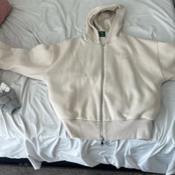 Cream Scar face Hoodie