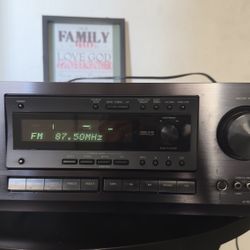 Onkyo TX-DS787 Audio Video 6.1 Channel Home Theater AV Receiver Black - Tested