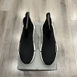 Black and White Balenciaga Socks