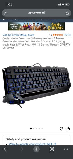 Gaming keyboard