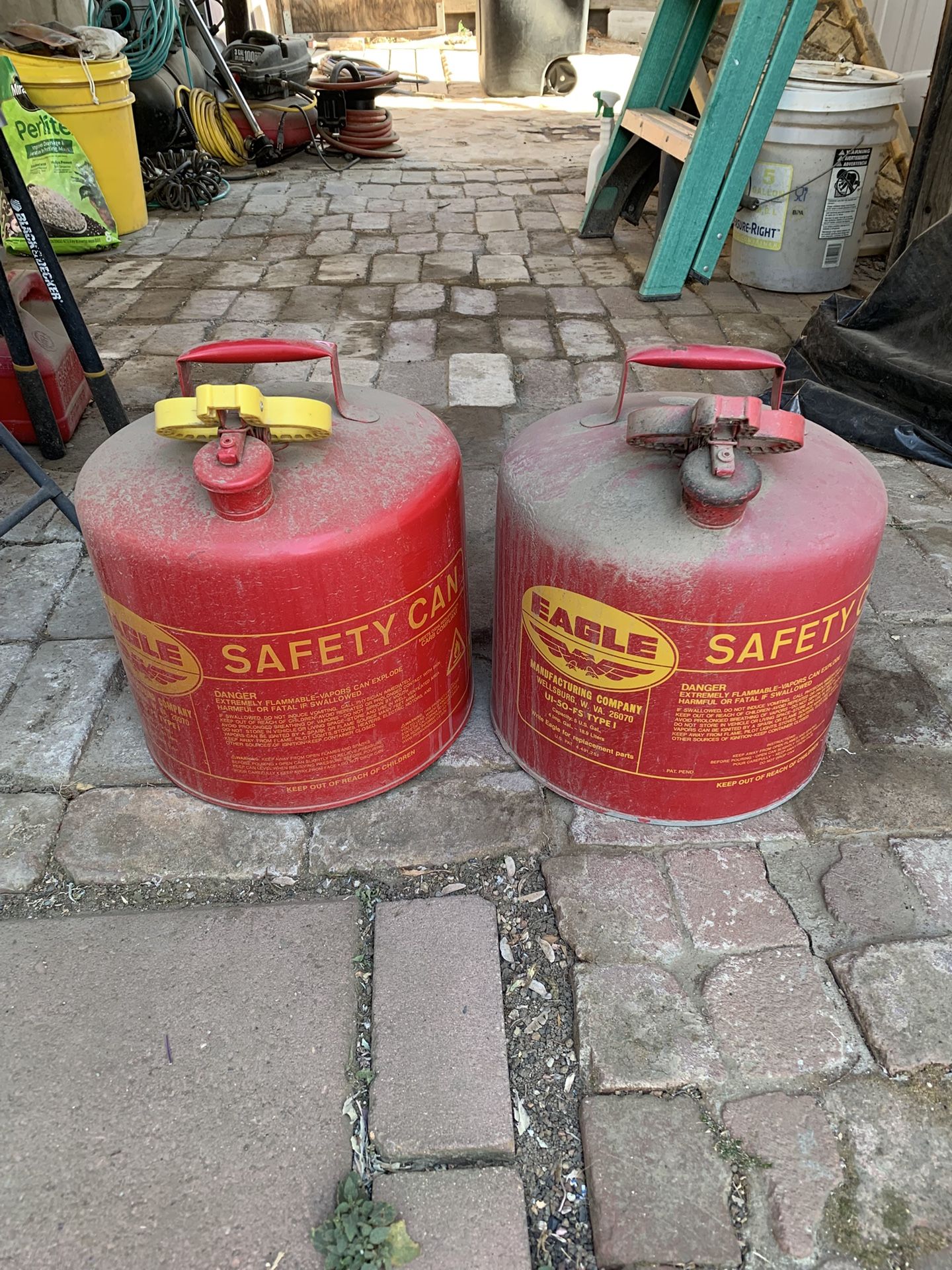 Metal Gas Cans