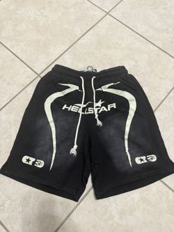 Hellstar Black & White Shorts  #skater