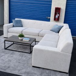 Living Spaces Sectional Couch
