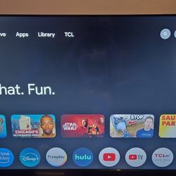 Tcl 55 Inch Google Smart TV 