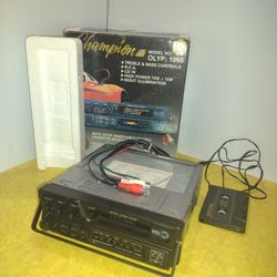 Vintage Car Stereo Pull Out New