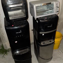 5 Gallon Primo Water Dispensers With Air Fryer/Toaster 
