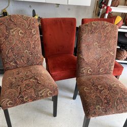 Cushion Dining Fabric Chairs