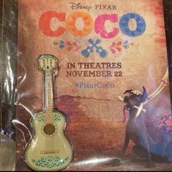 “Coco” Guitar Pin 