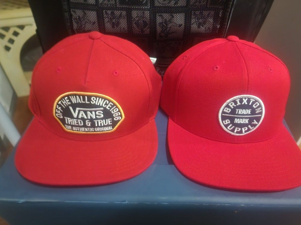 Vans Brixton And Broncos Hats