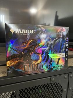Magic The Gathering Final Fantasy Gift Bundle Rare Sealed Collector Box