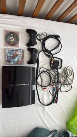PS3 with games