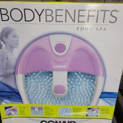 New In Box Conair Foot Spa 