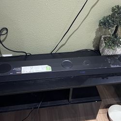 LG QNED 75”  And Sound System 