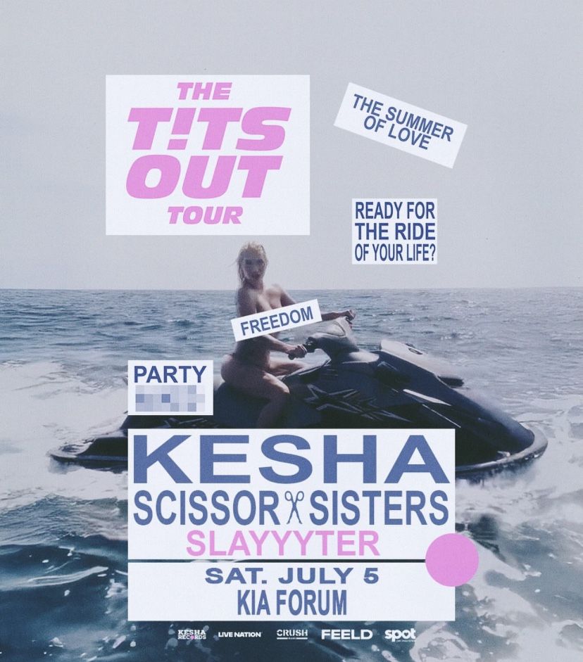 Kesha and Scissor Sisters with Slayyyter