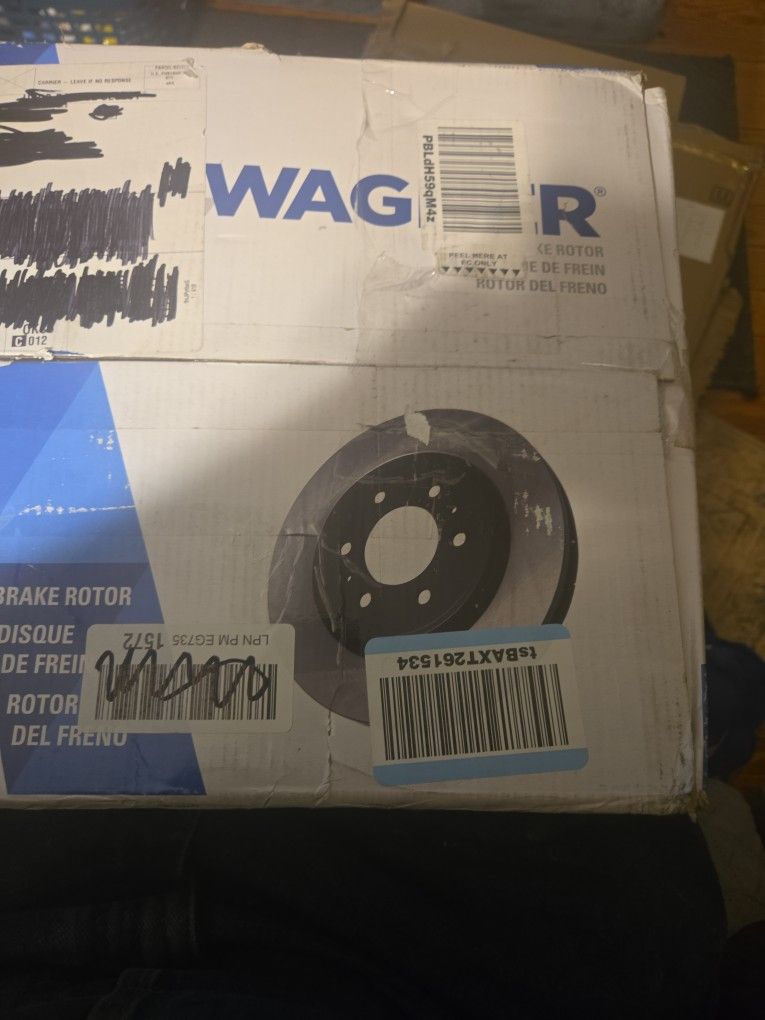 Wagner Front Brake Rotor