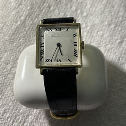 Tiffany & Co Vintage 1960’s 14KT Gold Unisex Watch 