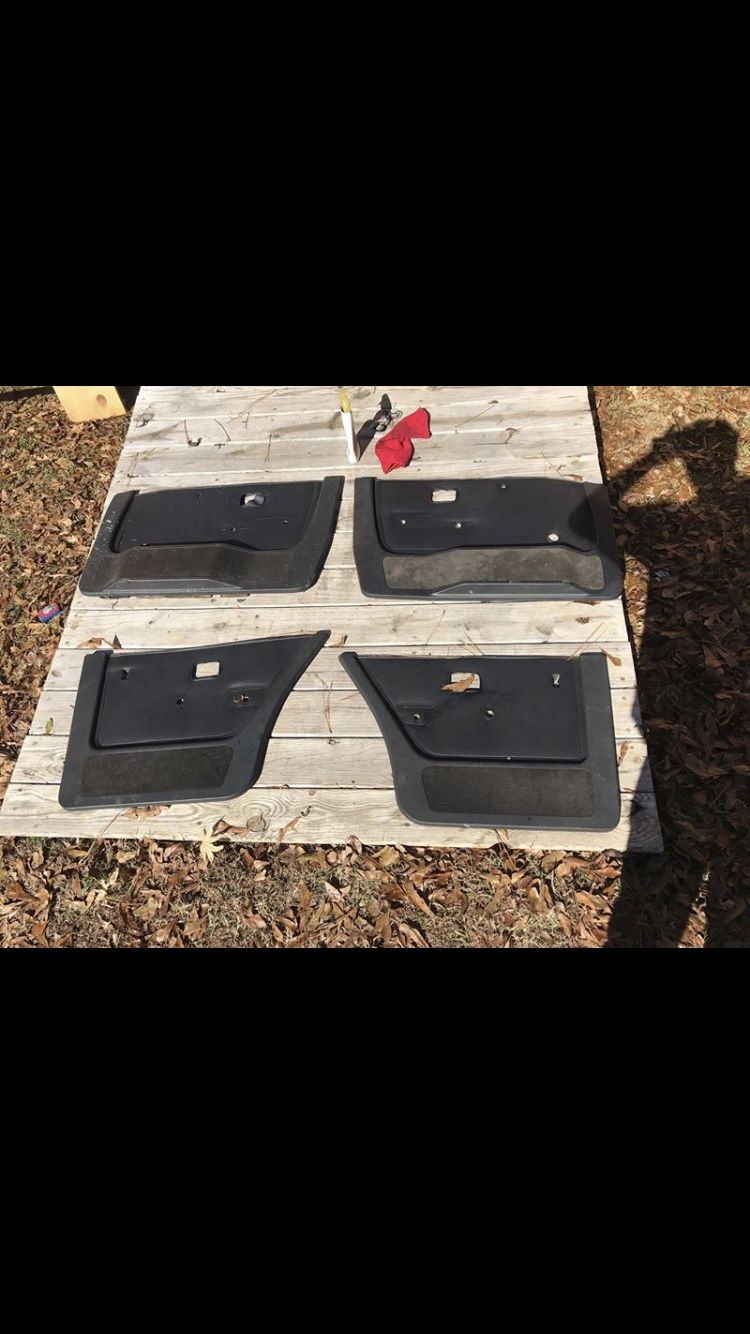 Bmw e28 door cards