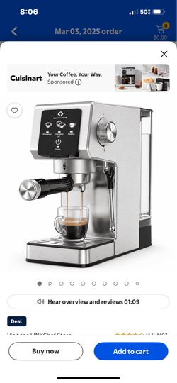 Espresso machine