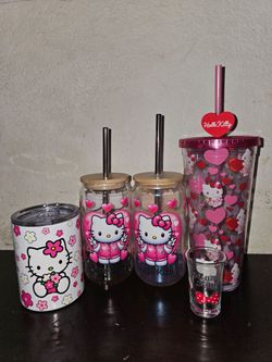 Hello kitty cup collection