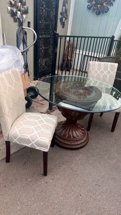 Table with chairs indoor table small
