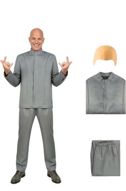 Dr Evil and Mini me costumes