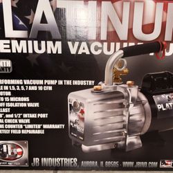 JB Industries Platinum DV‑200N Vacuum Pump