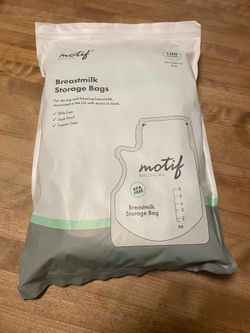 100 breast milk storage bags