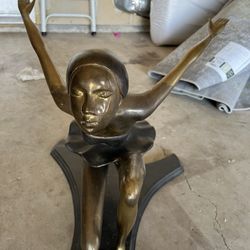 Bronze Dancer Statue
