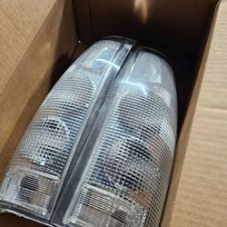Chevy Gmc OBS 90s Clear tail Lights 