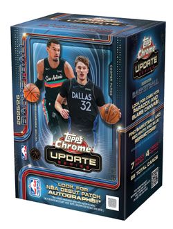 2025-26 Topps Chrome Update Basketball Blaster Box (Presale)