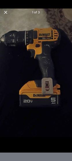 DEWALT 20V MAX 1/2" Cordless Compact Drill/Driver, with battery and charger