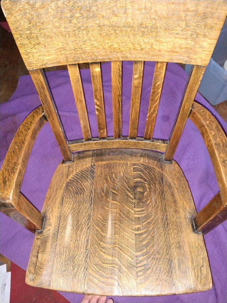 Antique bankers chair(1898)