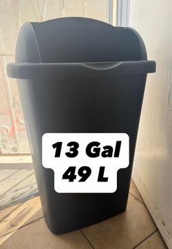 Trash can Black