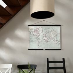 Map, Canvas