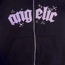 Black Angelic Hoodie