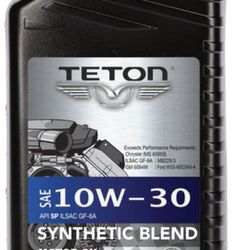 Special Price Motor Oil Synthetic Blend Case 12QT High Quality Available 